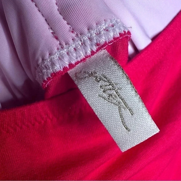 Gottex Red 7-In-One Lattice Dress Size Medium - Picture 7 of 10